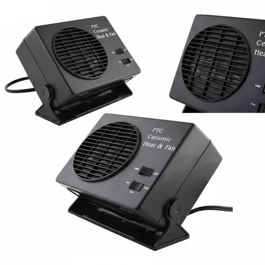 Portable 12V Auto Heater Fan