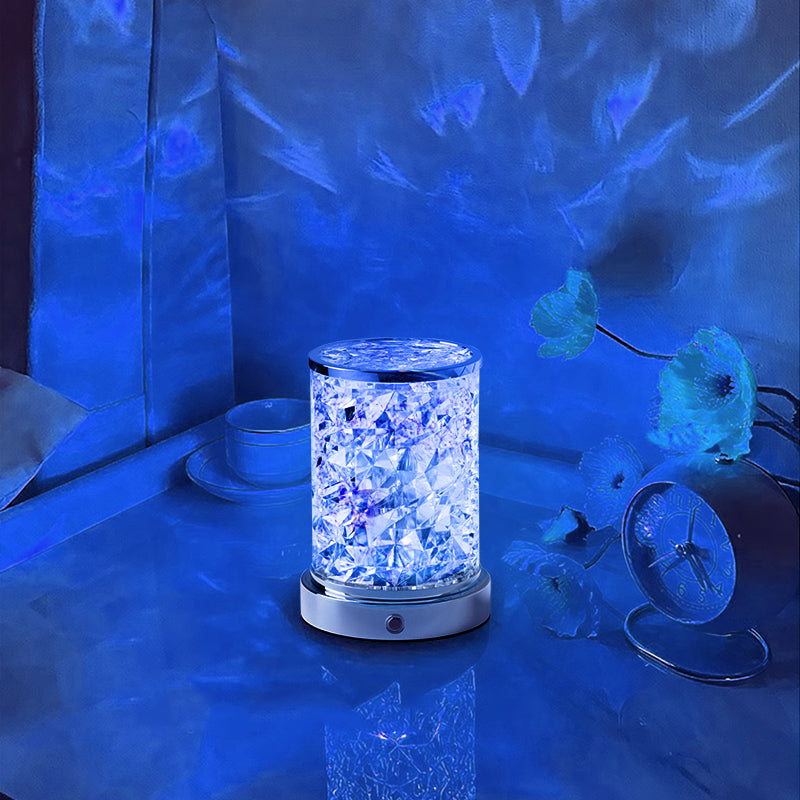Bunte Ozeanlampe und Projektor