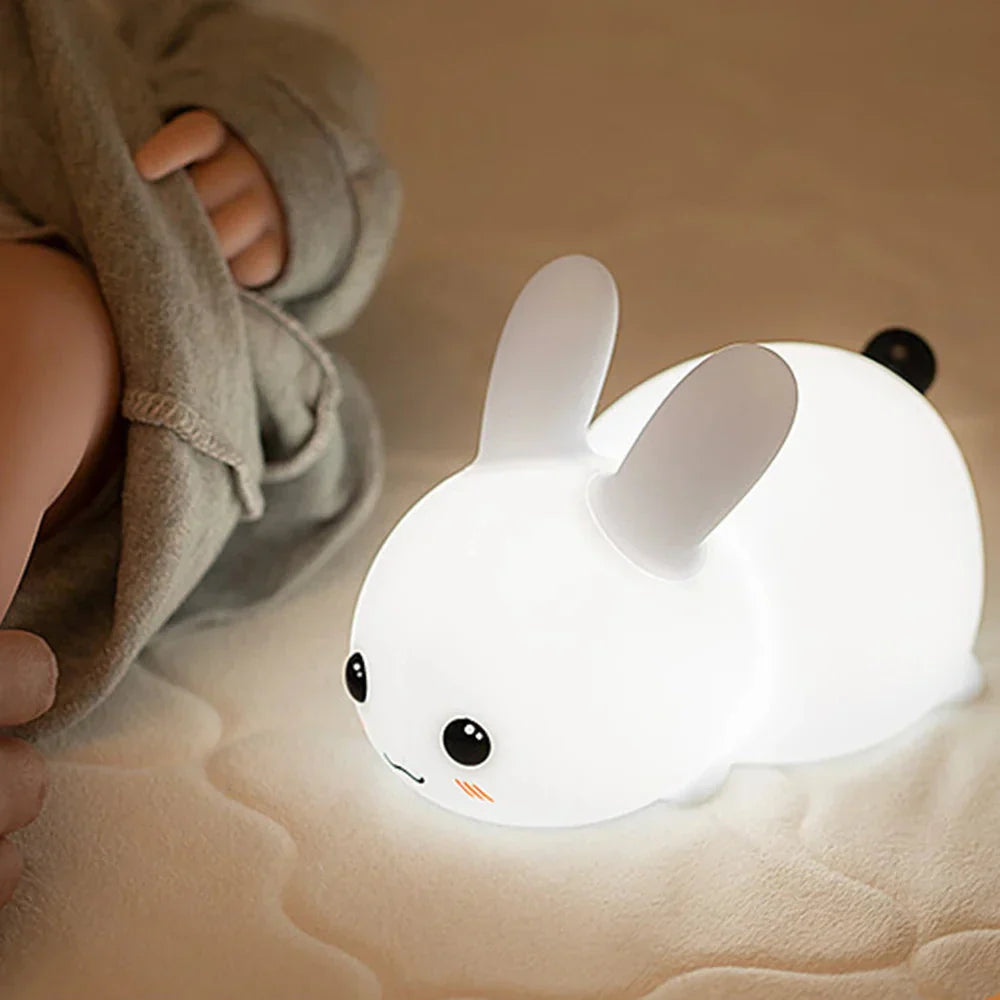 Niedliche Hasen-Tischlampe