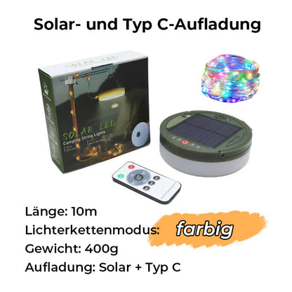 Wasserdichte Lichterkette für den Außenbereich