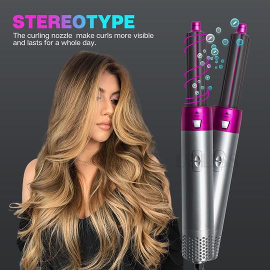 Easy 5 in 1 Hair Curler Styling Tool
