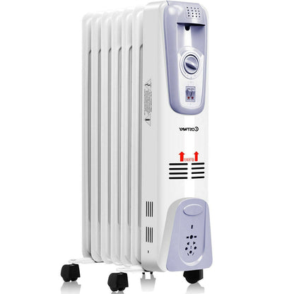 Efficient Electric Portable Space Heater 1500W