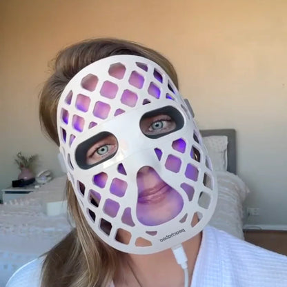 Portable Rechargeable LED Face Mask Soft Fit Design
