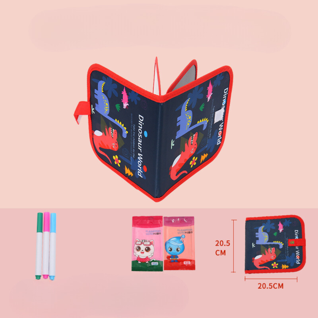 Waschbares Aktivitätsbuch für Kinder