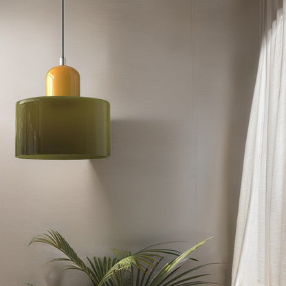 Glarefusion Modern Simple Cylinder Chandelier