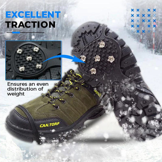 Winter Ice Grips Non Slip Silicone Shoe Cleats - Halri