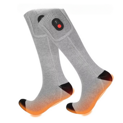 Warme, wiederaufladbare, elektrisch beheizbare Socken für den Winter