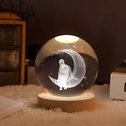 Colorful Galaxy Night Lamp LED Globe Light
