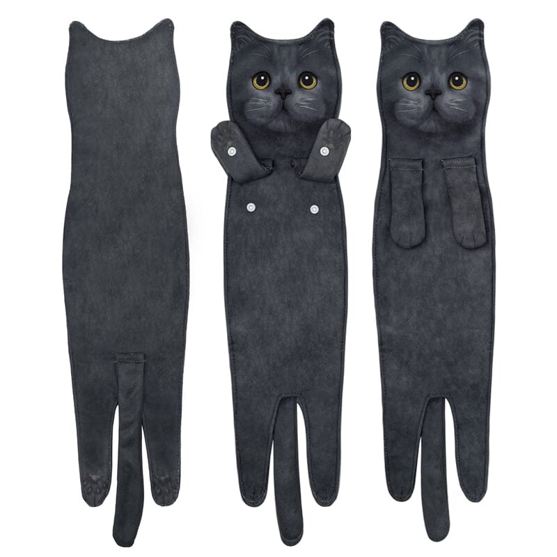 Niedliches Katzen-Strandtuch