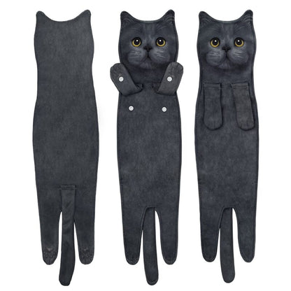 Niedliches Katzen-Strandtuch