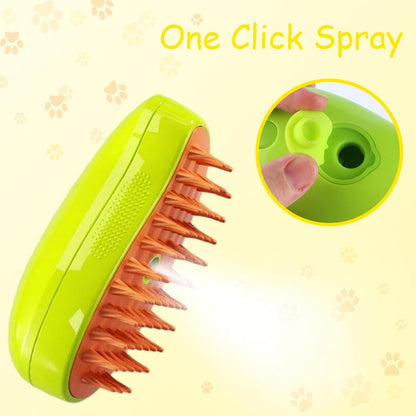 Gentle Rechargeable Pet Grooming Brush