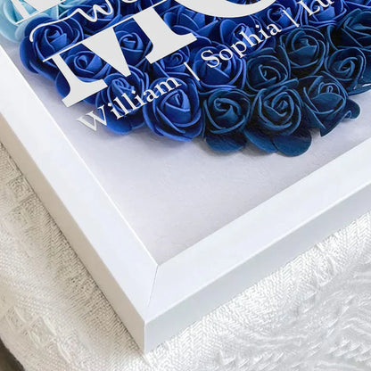 Customized Love Photo Picture Frame with Engraved Names