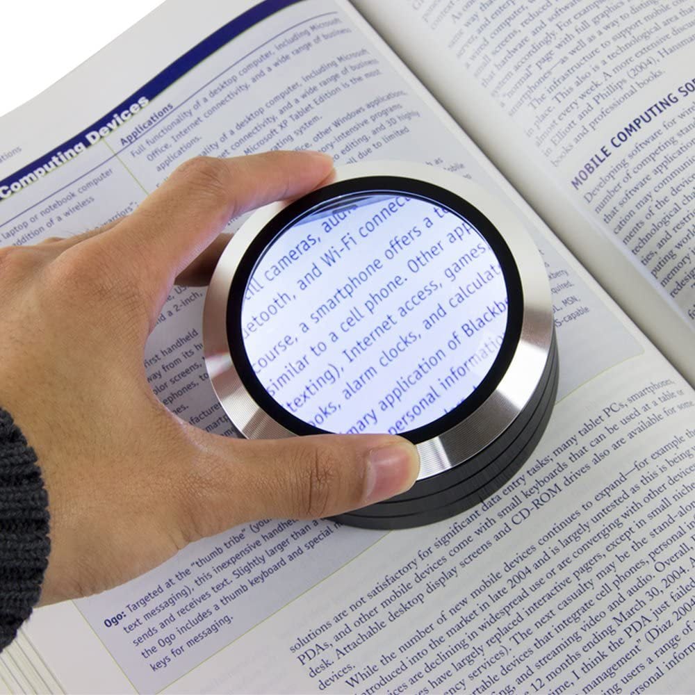 Bright LED Desk Magnifier Lamp - Halri