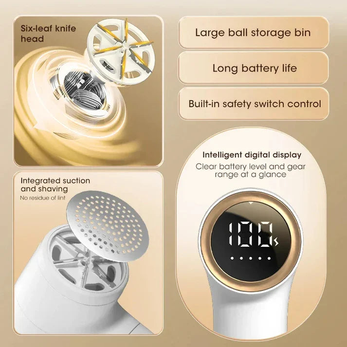 Effortless Fabric Lint Roller