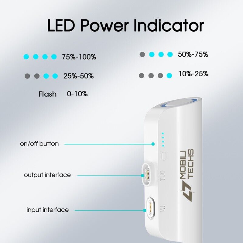 Compact Travel Mobile Charger