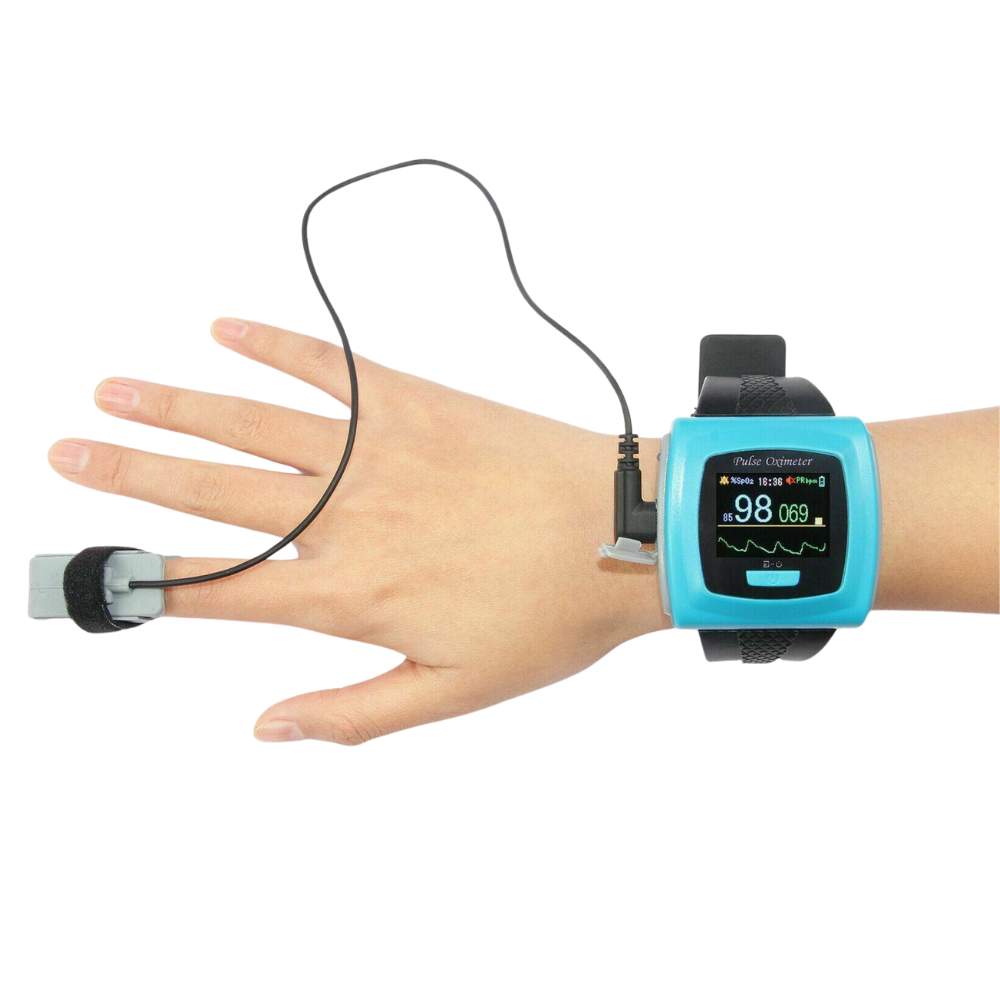 Portable Digital Pulse Oximeter Oxygen Tracker Watch - Halri