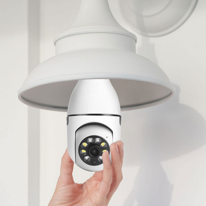 Wireless Home Security Camera Light Bulb