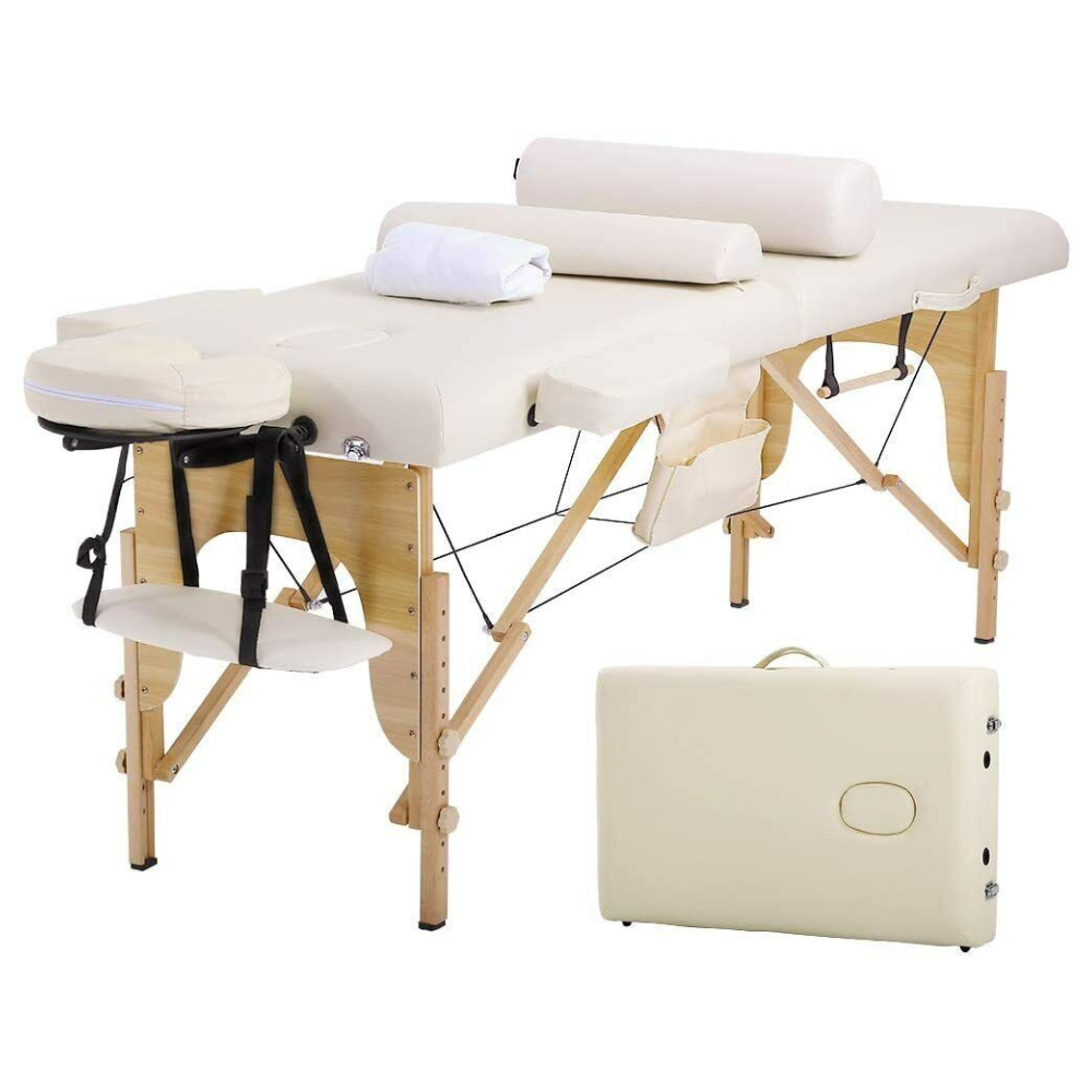 Sturdy Portable Massage Table Bed Set