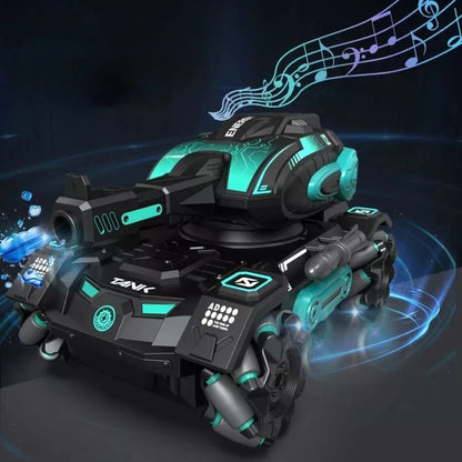 Fun RC Stunt Vehicle Toy with Water Blaster