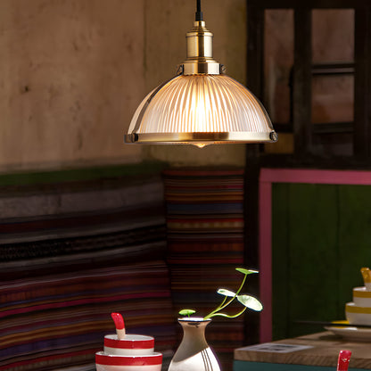 Vintage Kristall-Pendelleuchte