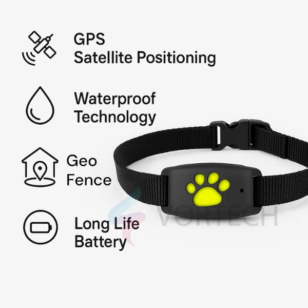 Advanced Pet Location Tracker Collar