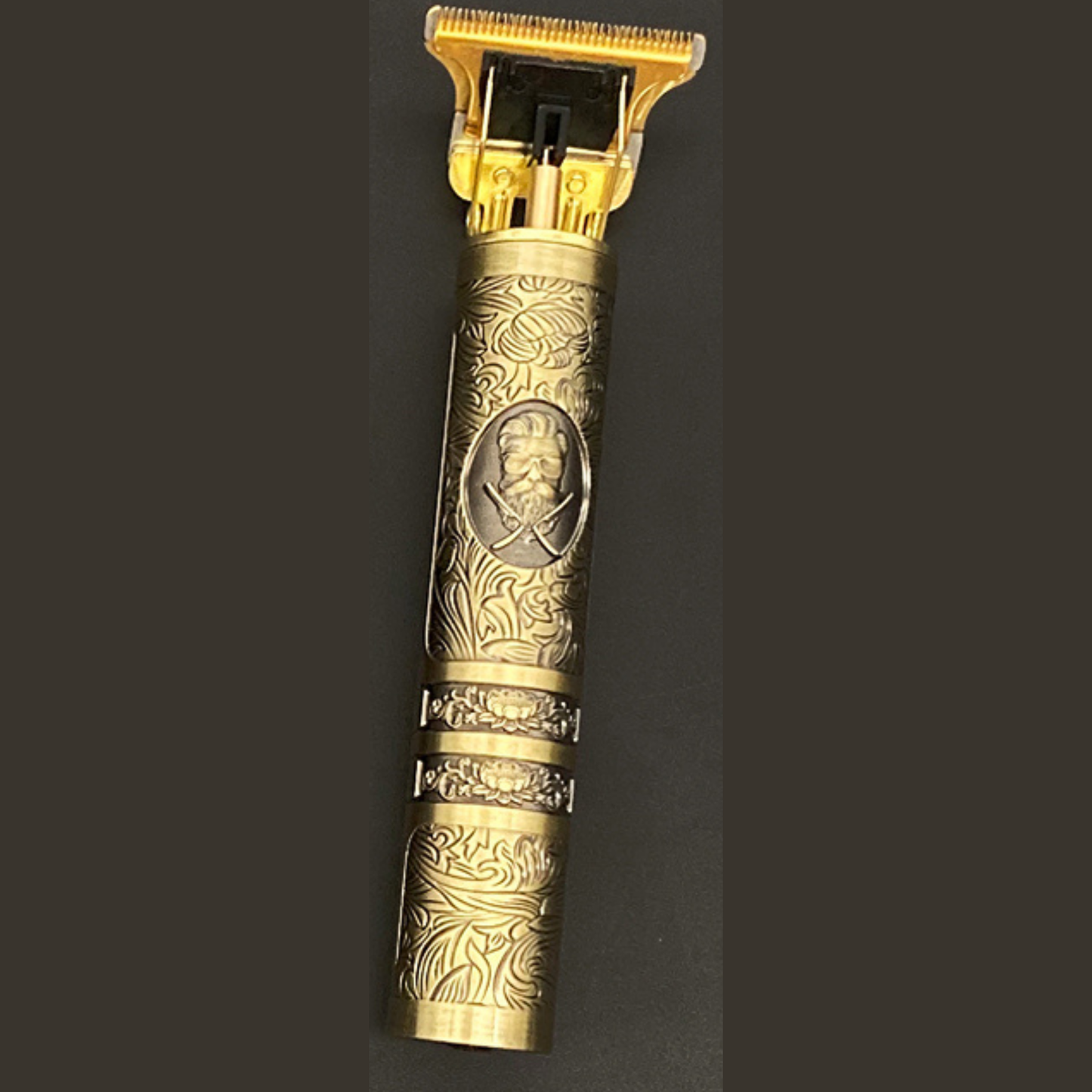 Vintage Totenkopf-Haarschneider, wiederaufladbar