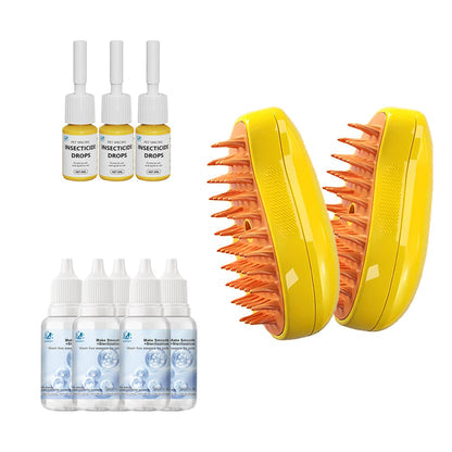 Gentle Rechargeable Pet Grooming Brush