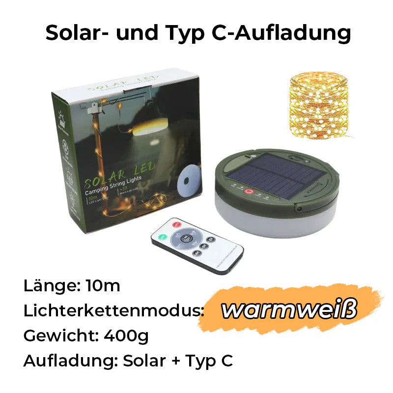 Wasserdichte Lichterkette für den Außenbereich