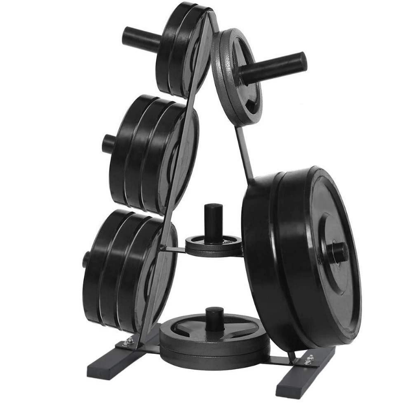 Durable Weight Plate Holder Rack Organizer