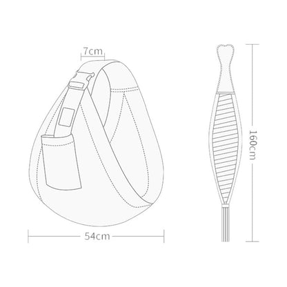 Comfortable Soft Baby Sling Carrier for Newborns