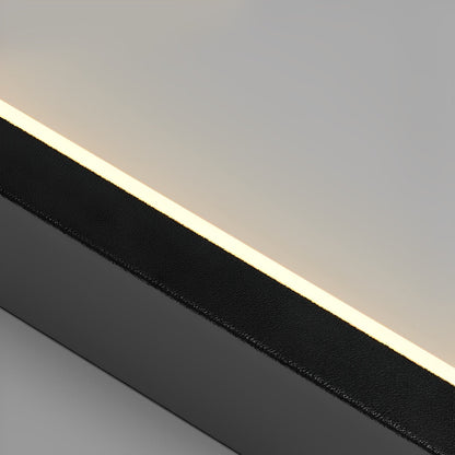 Modern Black Metal LED Staircase Light Fixture