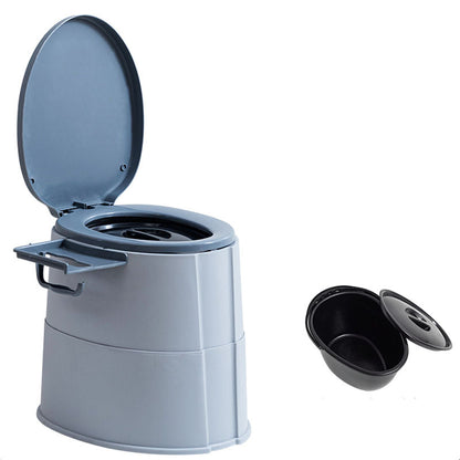 Modern Plastic Floor Toilet Bowl with Seat - Halri