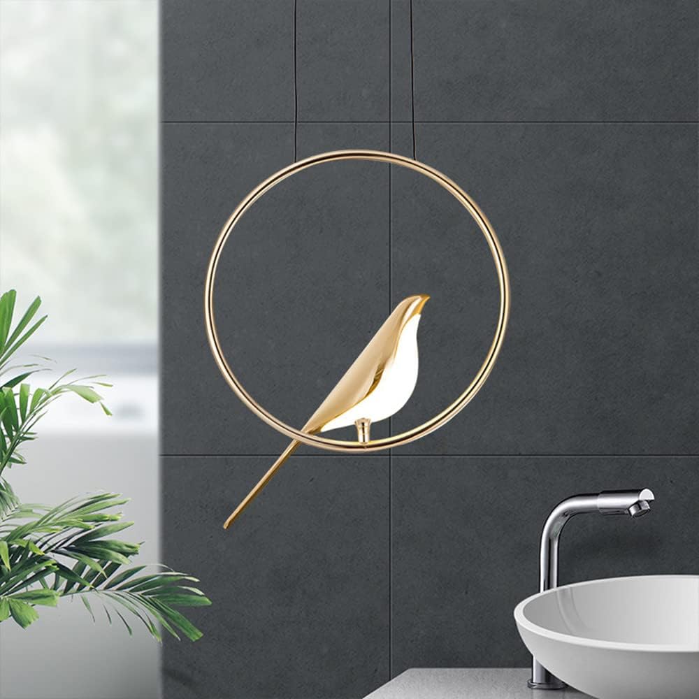 Round Bird Pendant Light Fixture - Halri