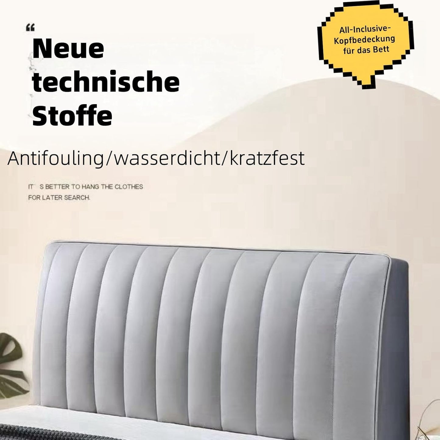 Stylish Headboard with Durable Safety Guarantee - Halri