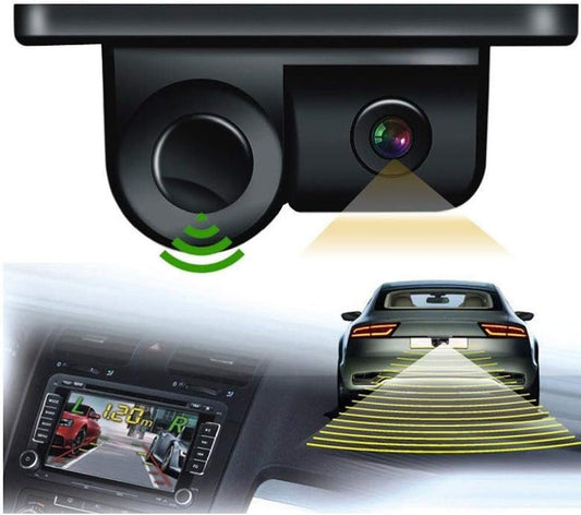 Rearview Car Camera with Parking Assist Sensor - Halri