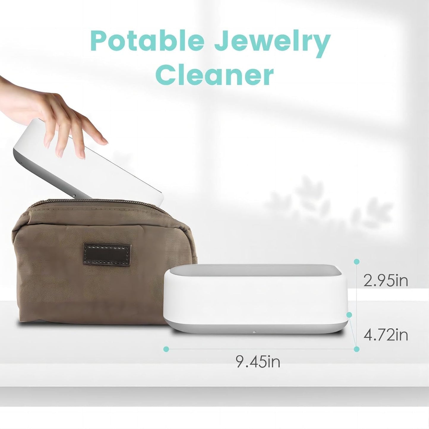 Compact Sonic Jewelry Cleaning Device