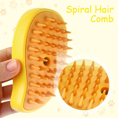 Gentle Rechargeable Pet Grooming Brush