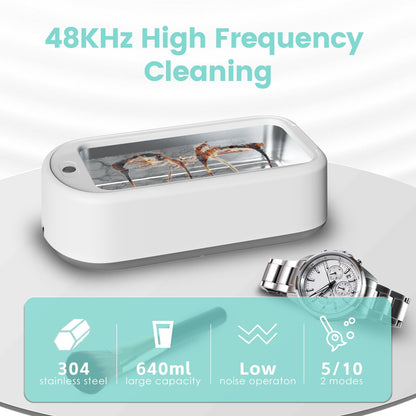 Compact Sonic Jewelry Cleaning Device