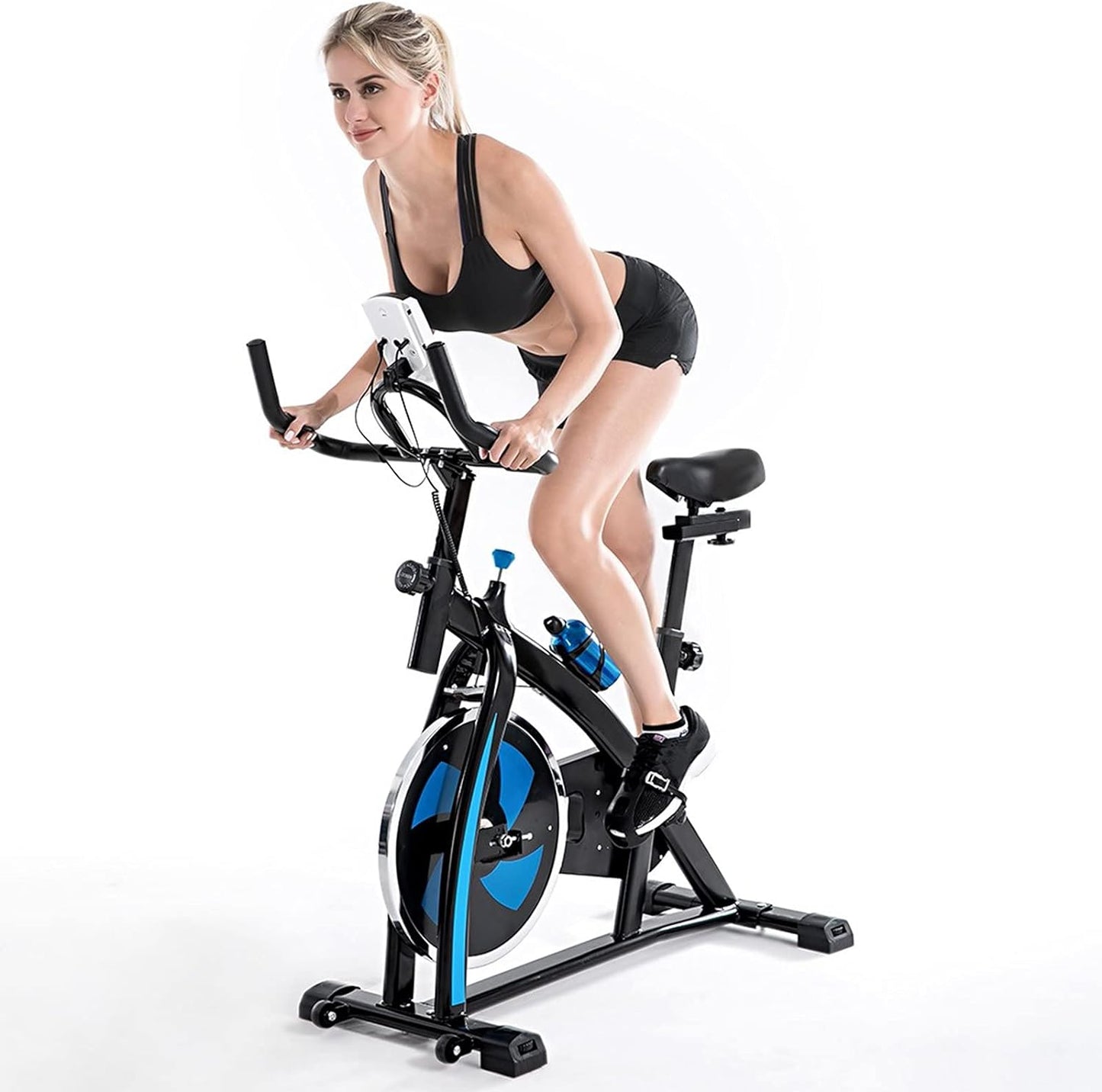 Compact Folding Home Exercise Bike - Halri