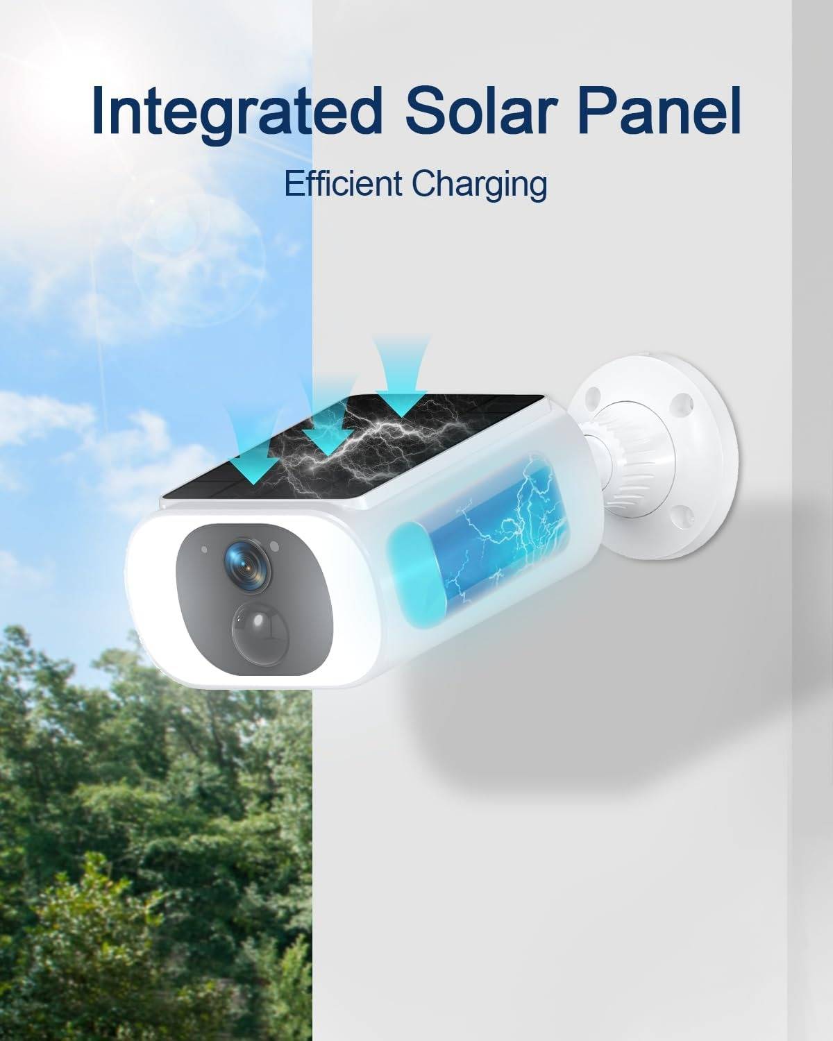 Wireless Outdoor Security Cameras with Motion Detection & Night View