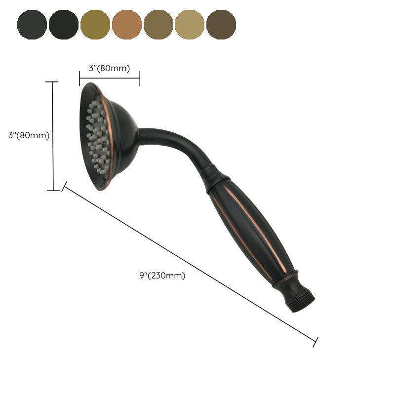 Classic Gold Showerhead with Handle