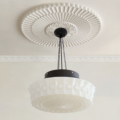 Classic Antique Glass Dome Lamp - Halri