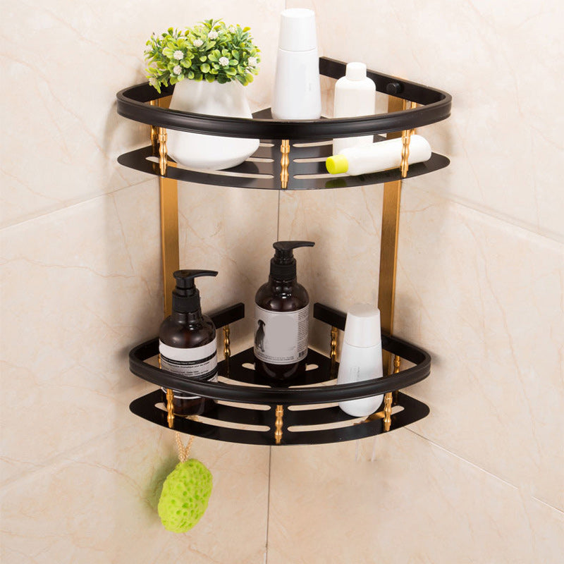 Moderne schwarze Badezimmer-Set-Accessoires