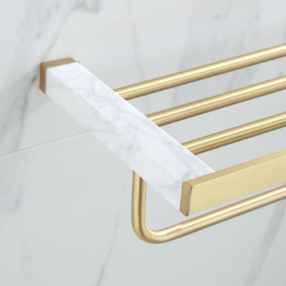 Luxury Gold Bathroom Fixture Set