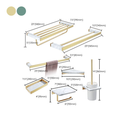 Luxury Gold Bathroom Fixture Set