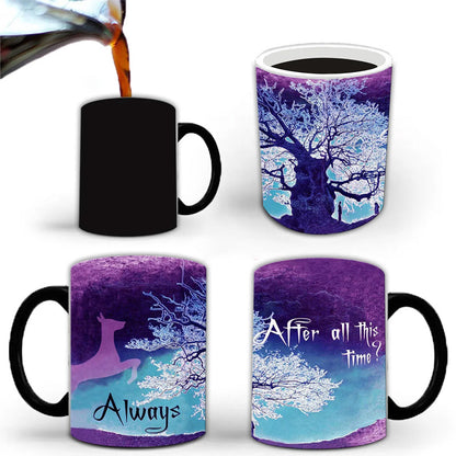 Kaffeetasse mit magischem Farbwechsel