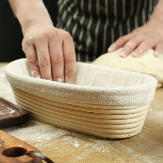 Round Woven Bread Rising Proofing Basket - Halri