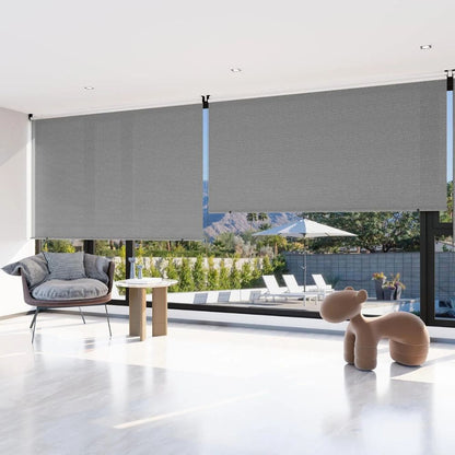 Big Exterior Sunscreen Roller Window Blinds Shades