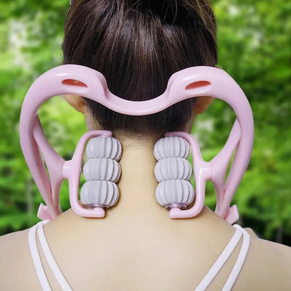 Relaxing Shiatsu Massage Roller for Neck and Shoulders