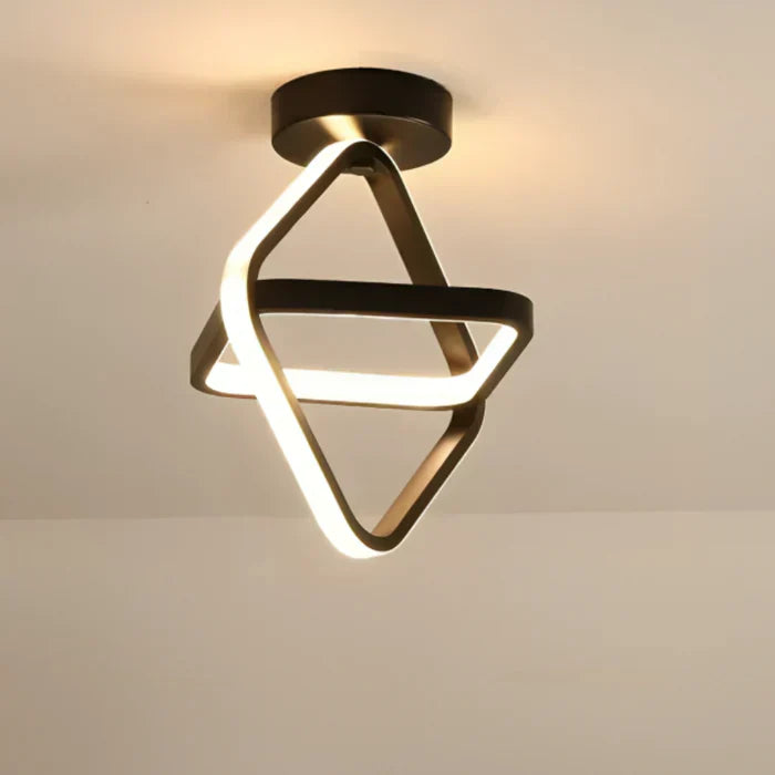 Helle LED-Deckenleuchte im modernen Stil